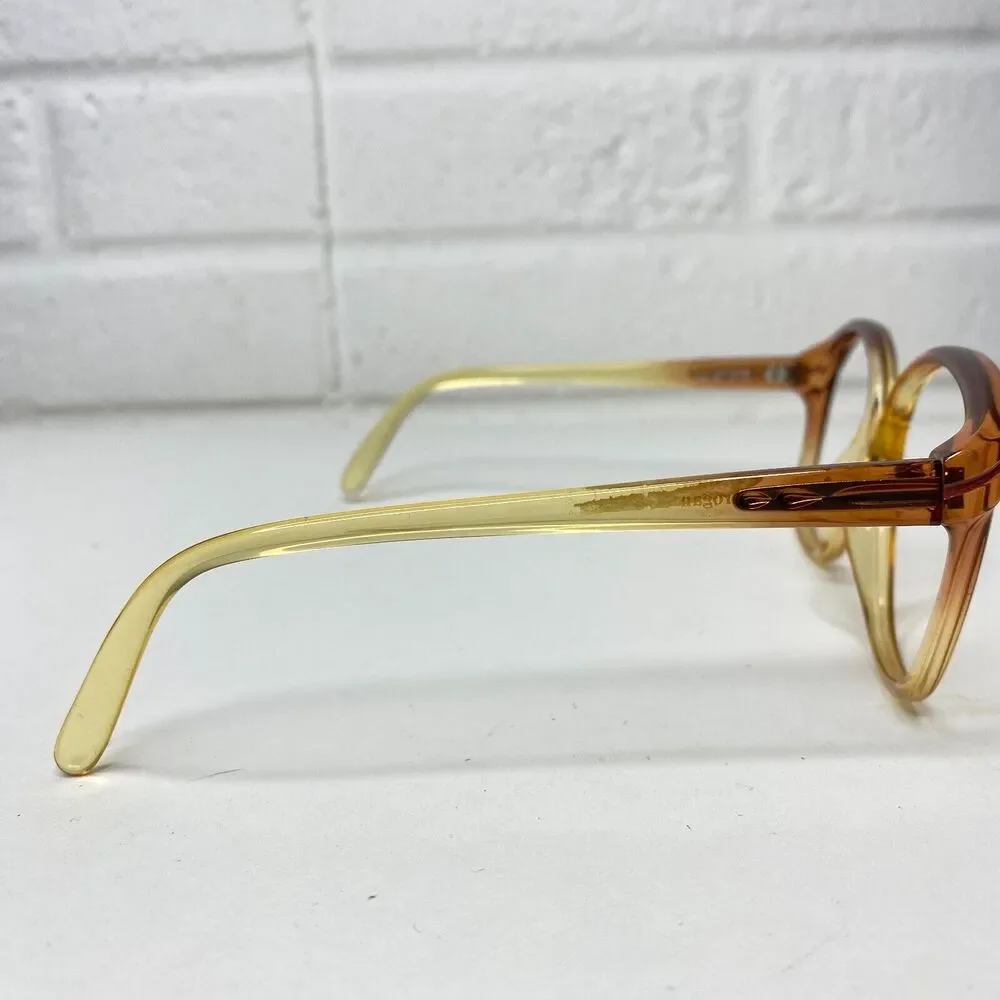 Vintage Terri Brogan 8786 30‎ Optyl Transparent Oval Sunglasses Frame NOS H2691